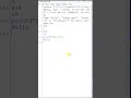 #5 - Create python script with IDLE shell | Python Tutorial | Praveen Kumar