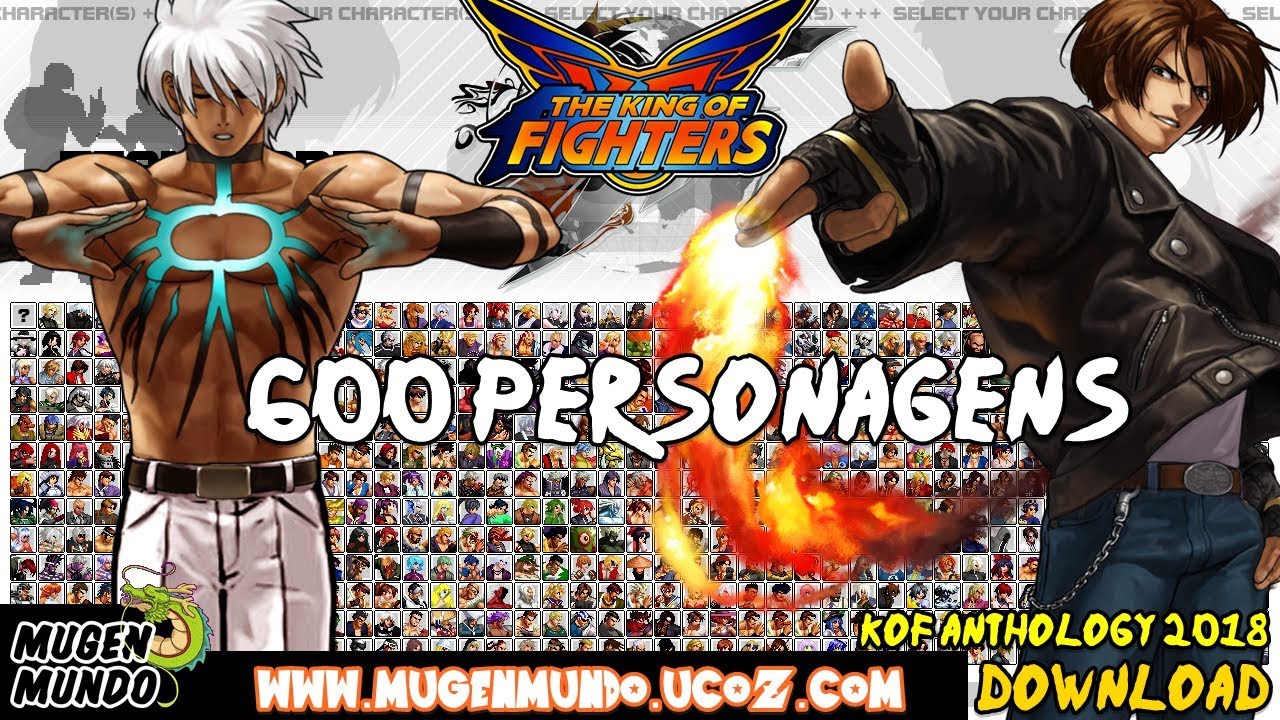 THE KING OF FIGHTERS ANTHOLOGY MUGEN COM 600 CHARS (DOWNLOAD ...