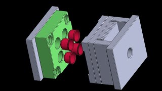 4 cavity mold ( core & cavity )