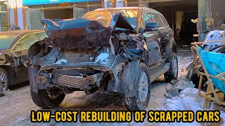 Masterful Car Restoration: Reviving a Salvaged Vehicle for $1000