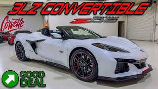 Gently used 2023 Pearl White C8 Z06 Beauty at Corvette World!