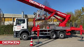 Gerken LKW Arbeitsbühne: GL 48 K   HD 1080p