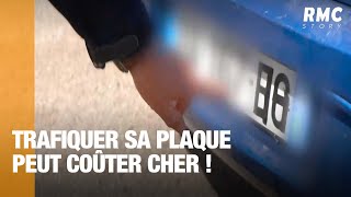 Il trafique sa plaque pour échapper aux radars !