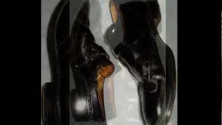 Church's English Designer Black Monk Brogue Shoes