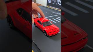 Model of Dodge Charger SRT red Zinc alloy #diecast #modelcars #diecastcar #asmr #cars