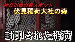 【神奈川県心霊スポット 伏見稲荷大社の森】封印された稲荷の森で不気味な気配がする場所