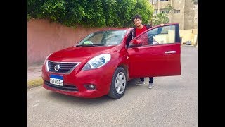 تجربة نيسان صني ٢٠١٤(العصفورة اليابانية )nissan sunny 2014 test drive