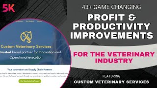 AI Ideas to Boost Profit & Productivity for Veterinary Companies | Ft. Custom Veterinary Services