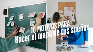 10 MOTIVOS PARA EMPEZAR HACER EL MAPA DE TUS SUEÑOS 🗺️❣️