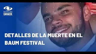 La muerte del joven Carlos David Ruiz en el Baum Festival