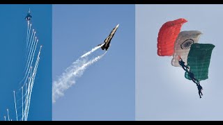 Air Force's fighter pilots, paragliders wow crowds in IAF Day rehearsal