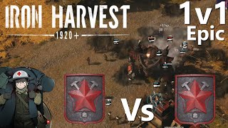 Iron Harvest Epic 1v1 Hans (Rusviet) vs Elpern (Rusviet)