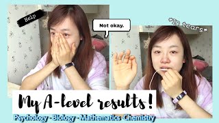 Reacting to my ALEVEL RESULTS 2020...I cried😭 (UNEXPECTED)丨放榜日...這是失望還是感動的眼淚？💦 (CHI/ ENG)