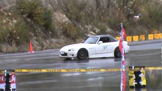 20111030　ジムカーナ西日本フェスティバル　Ｒ－２クラス　Ｓ２０００白　２本目