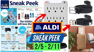 ✨ALDI NEW SNEAK PEEK (2/5-2/11):🚨FEBRUARY 2025! Upcoming ALDI Finds! AWESOME NEW FINDS!