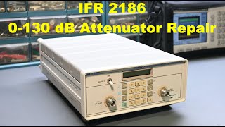 IFR (Marconi) 2186 Programmable Attenuator Repair