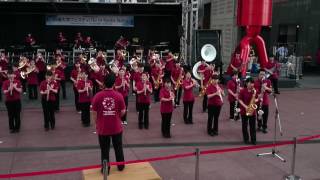 京都橘大学吹奏楽部 宝島 Kyoto Tachibana Festival in Kyoto station Takarajima 2