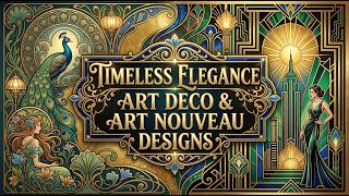 TIMELESS ELEGANCE ART DECO & ART NOUVEAU DESIGNS