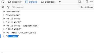fff8-13 Converting String to Upper or Lower Case in JavaScript