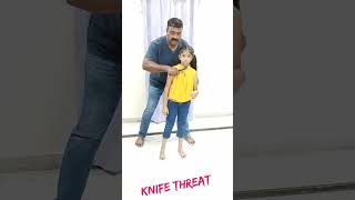 Knife Threat Self-Defense Techniques #1cr #trending #viral #shorts #youtube @lakshmisrinivas456