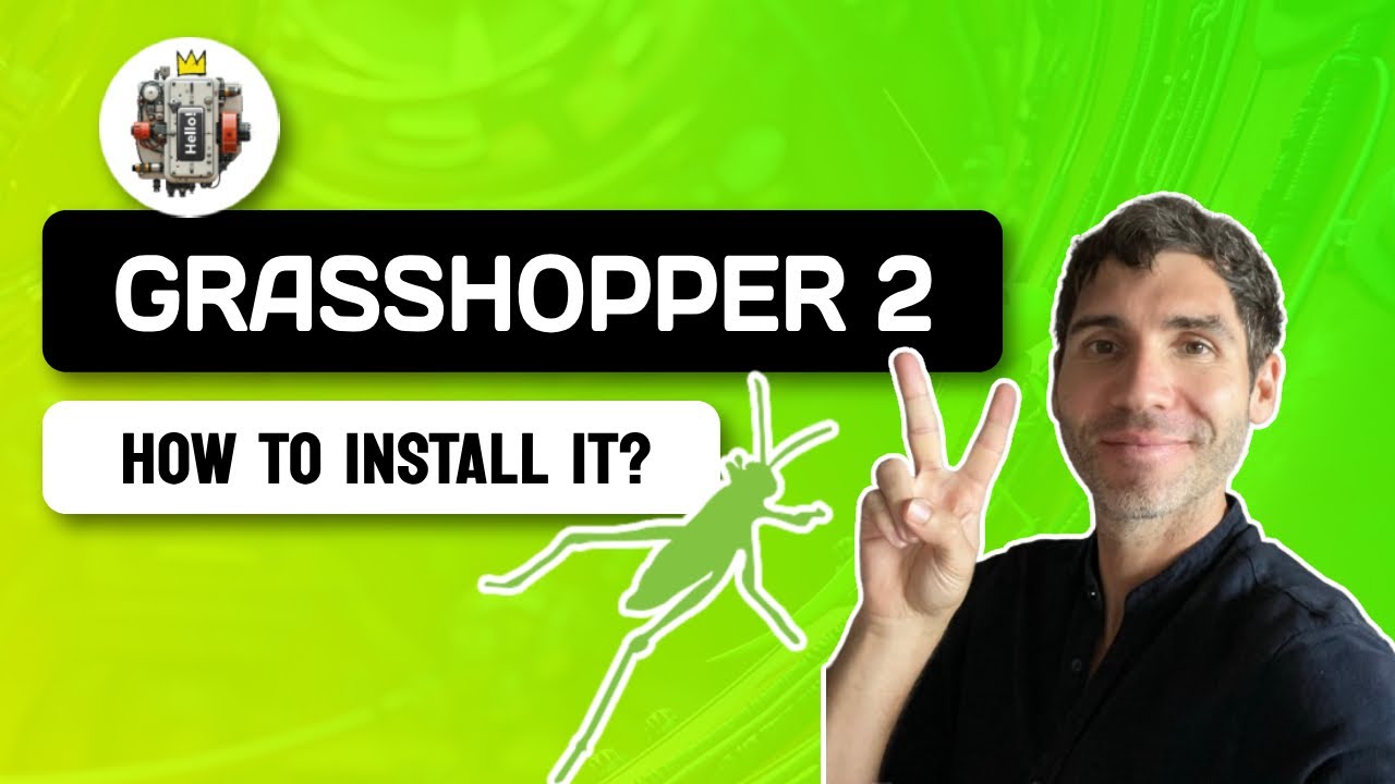How To Install Grasshopper 2 Youtube