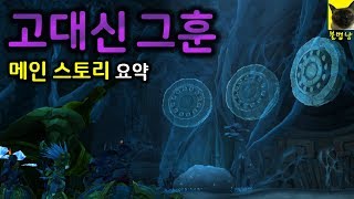 격전의 아제로스 - 호드의 모든 스토리가 정리되기 시작한다! 고대신 그훈과 3개의 봉인장치