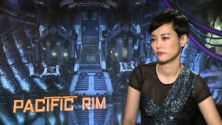 Rinko Kikuchi's Official 'Pacific Rim' Interview - Celebs.com