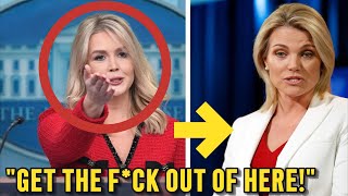 Karoline Leavitt SHOCKINGLY REMOVES Liberal Reporter After She REPEATEDLY Asks THIS!