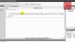 Visual Basic 2008 Tutorial 9 Listbox Loading