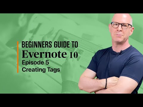 How do I find tags in Evernote?