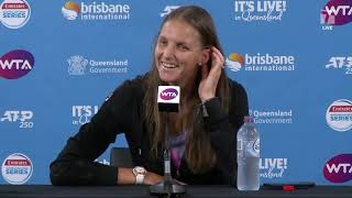 Tennis Channel Live: Karolina Pliskova Wins Second Brisbane Title in Three Years