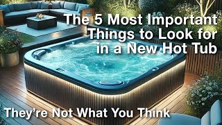 The 5 Most Important Things to Look For in a New Hot Tub