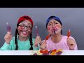 thử thách đồ ăn thực sự tráng miệng sô cô la mukbang dona