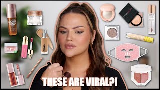 TESTING VIRAL BEAUTY 2023 🤯 LED Mask, Bronzing Drops...etc Are They Worth The Hype?!