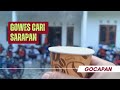 Gocapan  menikmati suasana pinggiran kota