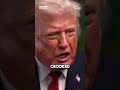 Trump STORMS OUT of interview, unhinged and angry #shorts