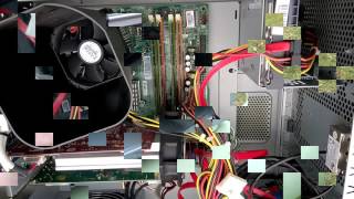 How to dust clean a PC with compressed air