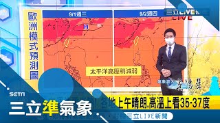 到底還要熱多久...本週天氣三重點出爐！\