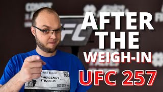 UFC 257 Predictions | The Final Weigh-In With Clint Maclean on Odds.com