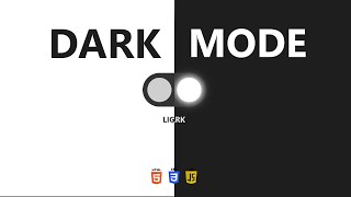 How to Implement Dark Mode in Your Website – Dark Mode Toggle with HTML, CSS, JS | TLB STATION
