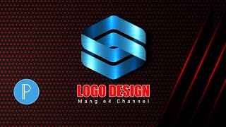 Pixellab Logo Tutorial | 3D Blue Design