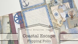 Coastal Escape Flipping Folio Assembly Tutorial
