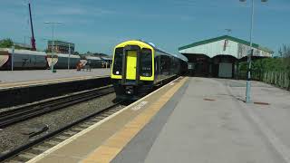 159014'new liveried SWR unit Westbury 6'6'18