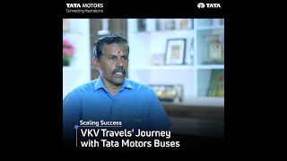 Scaling Success - VKV Travel's Journey with Tata Motors Buses