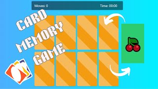 Create a Memory Card Game using HTML, CSS, and JavaScript