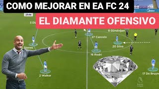 ⚽COMO MEJORAR en EA FC 24 🔥EL DIAMANTE OFENSIVO  🔥