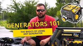 Generators 101: The Basics of Using Any Generator