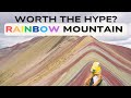 Is Rainbow Mountain in Peru Really Worth The Hype? #rainbowmountain