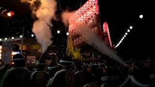 平成２５年　久世地区東山祭礼　本宮　東山三町パレード(だんじり・高山・枡矢・北垣外)