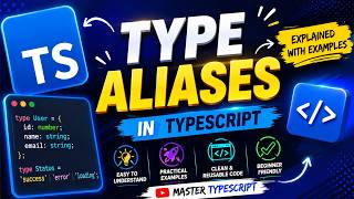# 14 Master Type Aliases in TypeScript #typescript #javascript #react #nodejs
